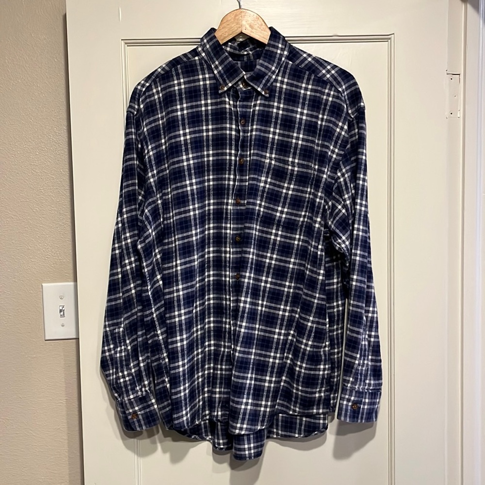 Men’s Vineyard Vines Navy Flannel